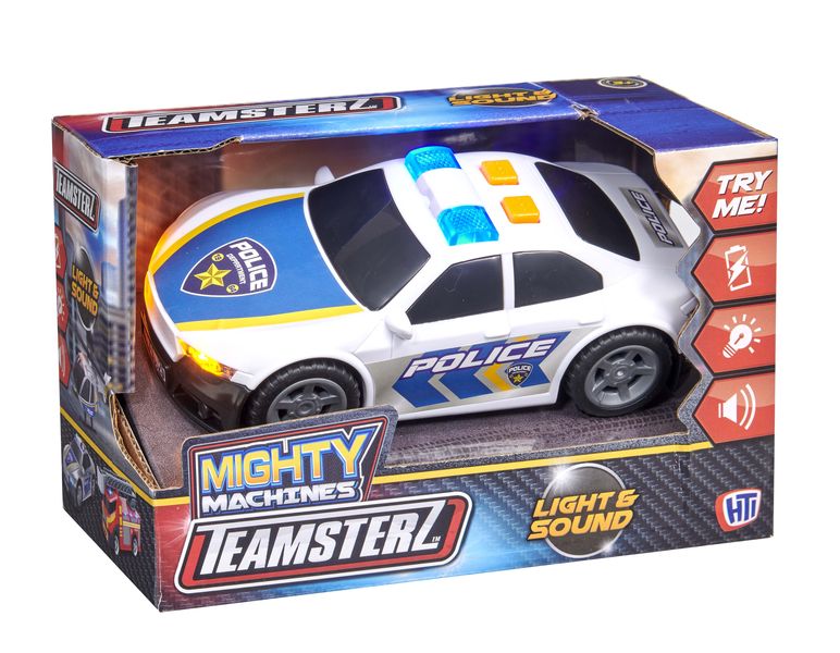Teamsterz Small Lights &amp; Sounds Police Car