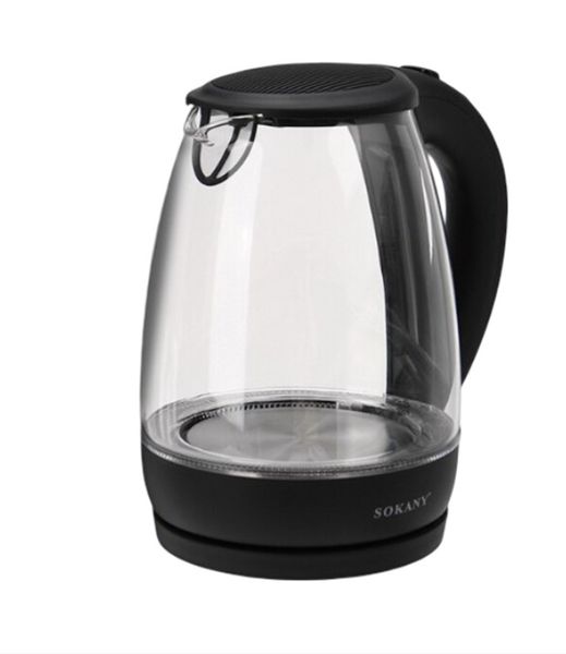 Sokany Automatic Large Capacity Fast Boiling Electric Glass Kettle -2L