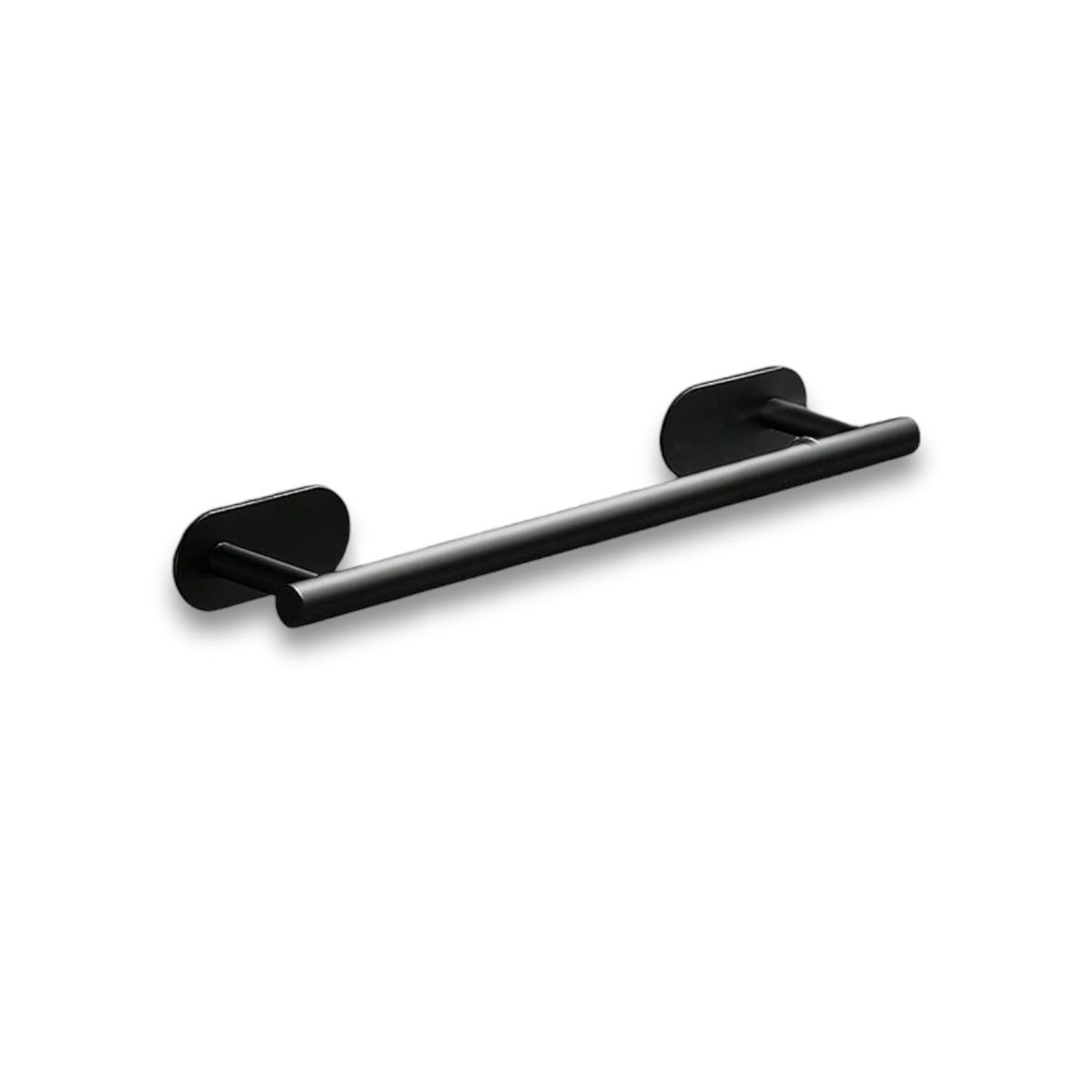 Stainless Steel Self Adhesive Wall Mount Towel Rail Bar Black Shop