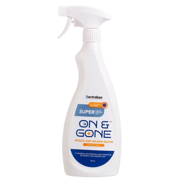 On &amp; Gone - Fast Acting Mould &amp; Mildew Stain Remover Spray (750ml)