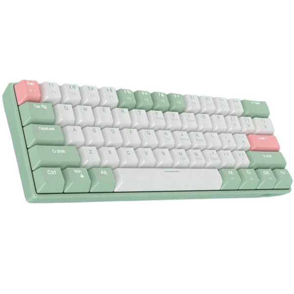 MK-STAR61 - RGB Backlit Mini Gaming Keyboard - Green