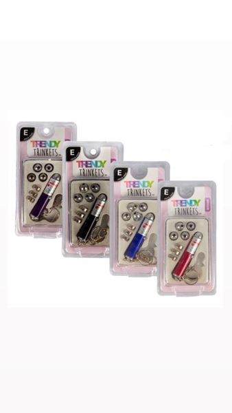 4 Light Laser Key Rings