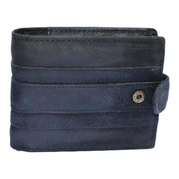 Men's Genuine Leather Bifold Wallet For 7 Cards