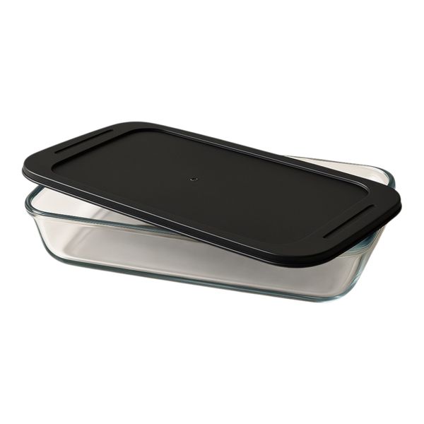 Casserole 3Lt Borosilicate Glass With Lid