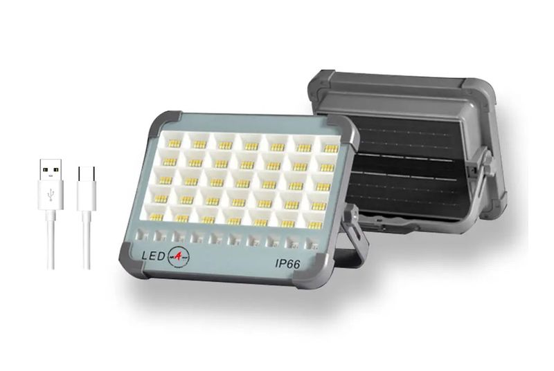 MR A TECH Rechargeable LED Light Emergency Power ,Loadshedding- Solar