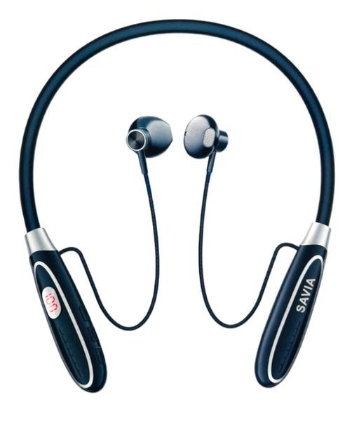 SAVIA Si35 Neck Band Audio Wireless Earphones 24Hrs with Battery Display