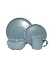 Dream World 16 Piece Minimalist Coupe Stoneware Dinner Set | Shop Today ...