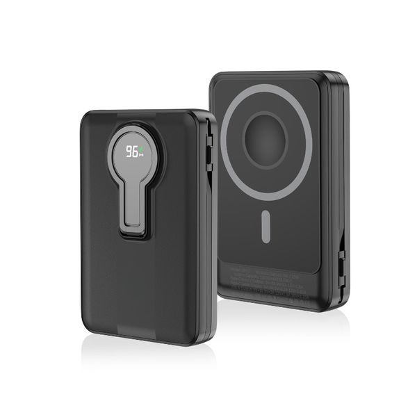 Magnetic Wireless 10000mAh PowerBank Charger 22.5W Built-in Cable Powe Bank