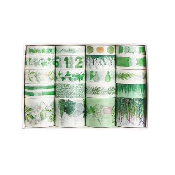 La Laila Decorative Scrapbook Craft Supplies Washi Tape Set 20 Rolls