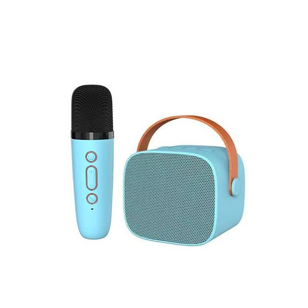 Bluetooth Speaker Mini Karaoke Machine with Wireless Microphone