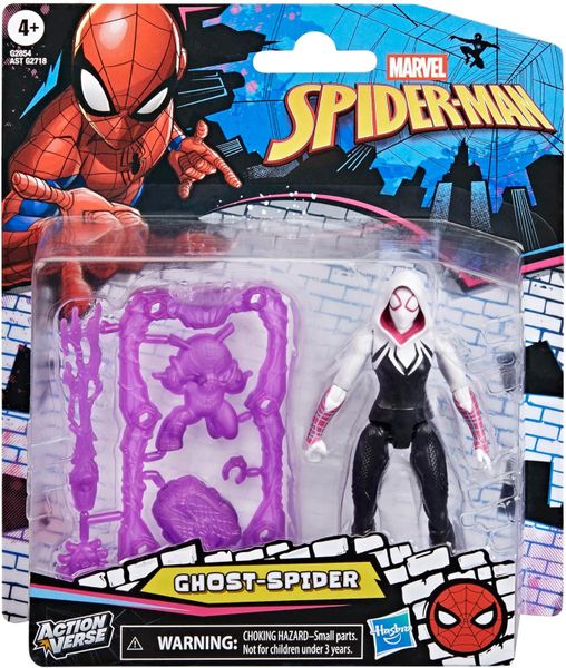Spider-Man Action Verse Ghost Spider-Man with Gear