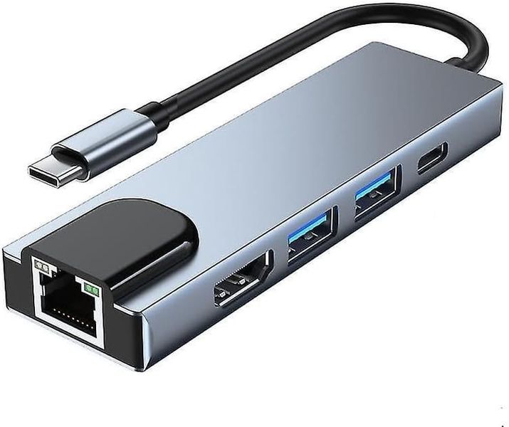 Type C to HDMI 5 in 1 Adapter