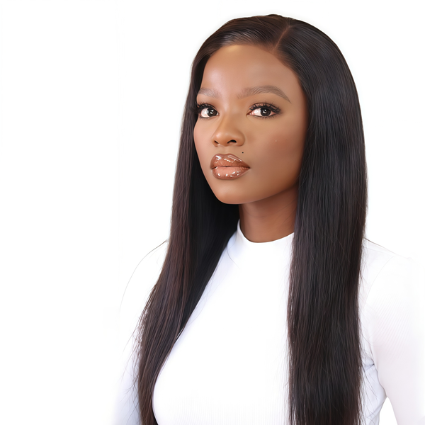 20-Inch Brazilian Full Frontal Wig - Soft, Shiny &amp; Tangle-Free