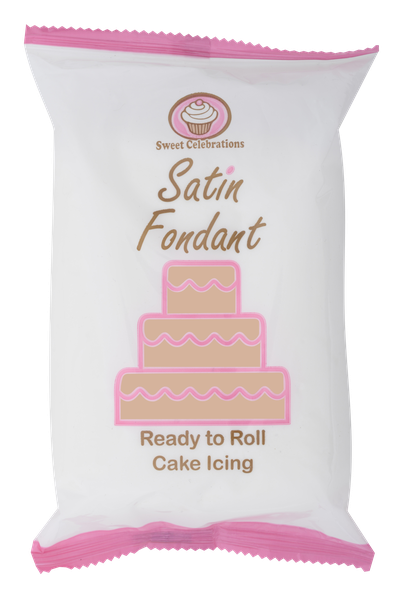 Sweet Celebrations Satin Fondant - Nude