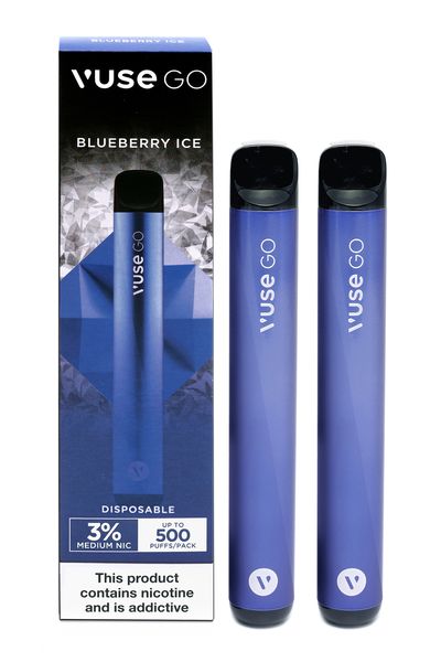 Vuse Go Blueberry Ice Slim Design - Disposable 2 Pack 3%