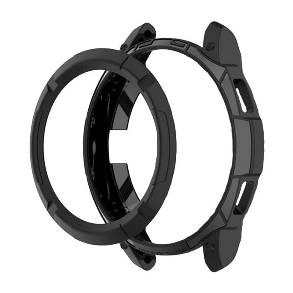 FocusFit Samsung Galaxy Watch 4 Classic 46mm Replacement TPU Bumper Case