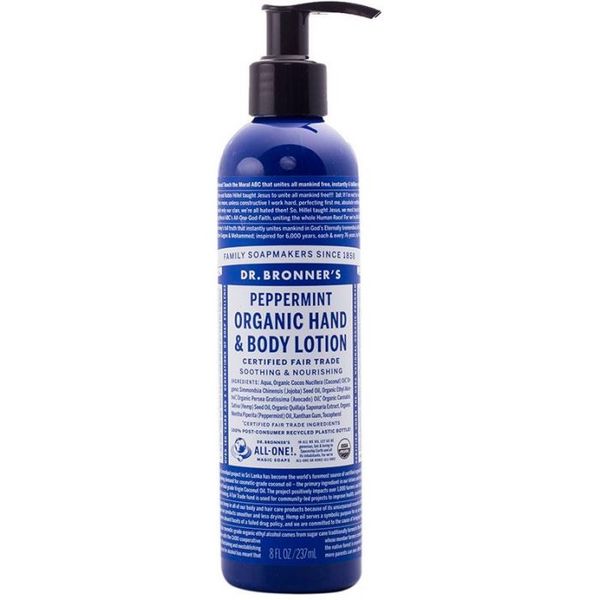 Dr Bronner - Organic Hand &amp; Body Lotion Peppermint 237ml