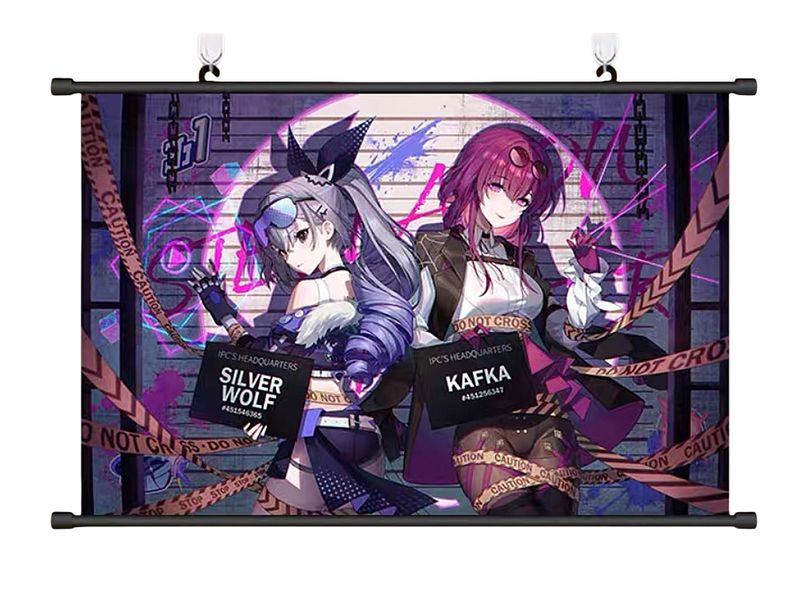 ANIMANGA Anime Poster - Star Rail Silver Wolf &amp; Kafka