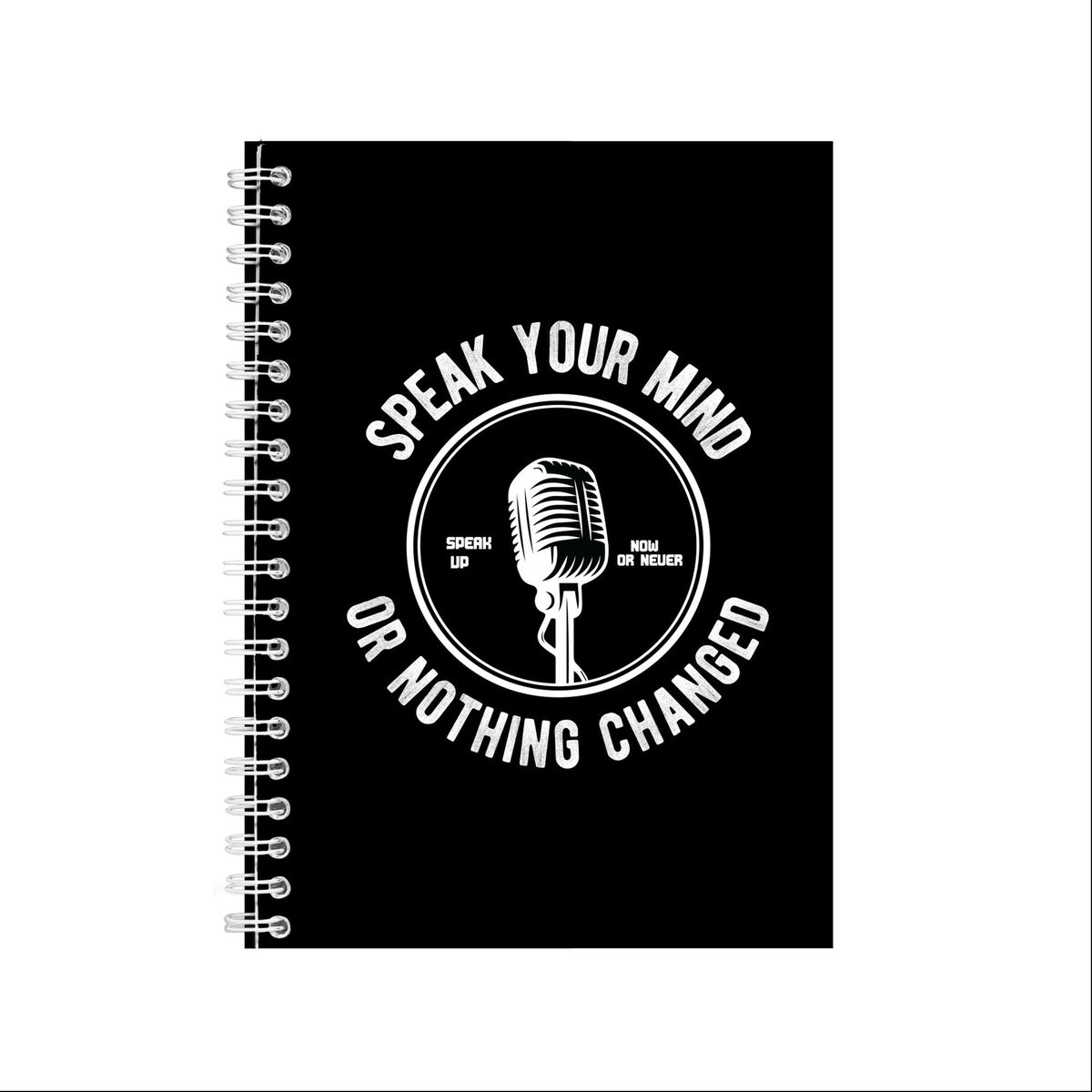 Speak Your Mind Notebook Inspirational Gift Idea A5 Notepad 131 | Shop ...