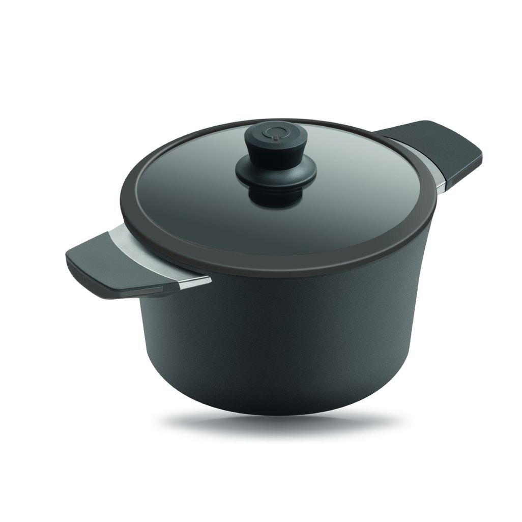 Squality Biotan NonStick Induction Stock Pot With Lid 2.5L Grey