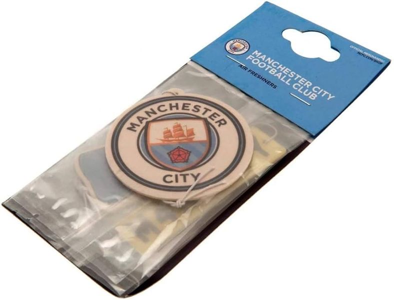 Manchester City FC 3 Pack Air Freshener
