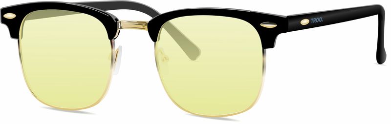 TROO Polarised Photochromic Blue Light Blocking Halfrim Glasses (TV/Phone)