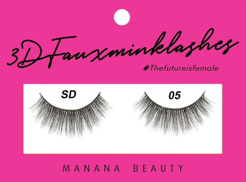 Manana 3D Faux Mink Lashes - Lou
