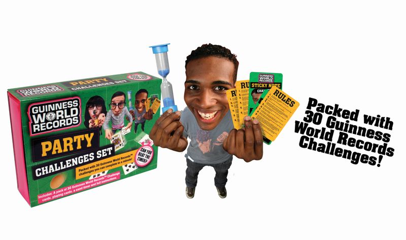 Guinness World Record Party Challenge Game