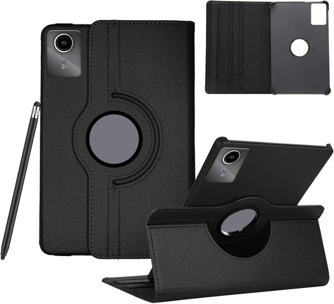 TUFF-LUV Lenovo Tab M11 (TB-330FU/TB-330XU) Essential Folio Case Cover - Black