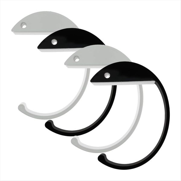 Purse Hook For Table 4 Pcs C-Style Aluminum Alloy Bag Hanger