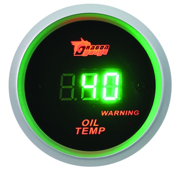 Dragon Gauge 52mm Digital Oil Temperature Gauge