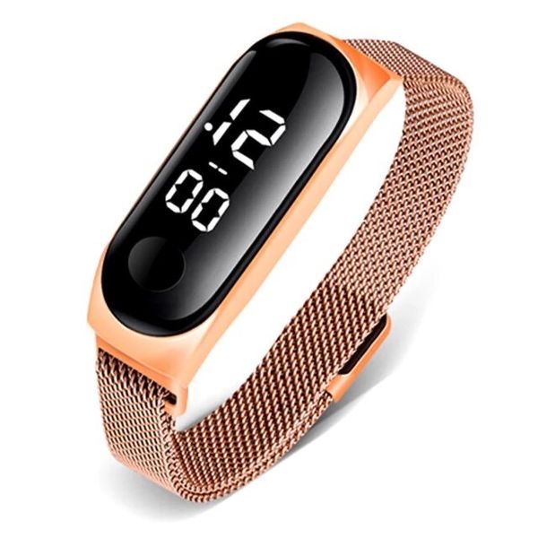Digital LED Touch Screen Magnetic Leisure Watch