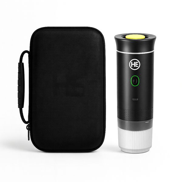 HE - Portable Espresso Coffee Maker with Carry Case