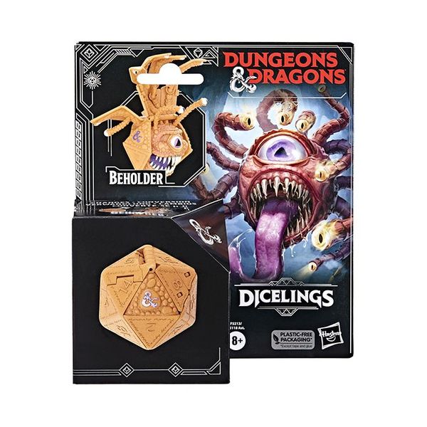 Dungeons And Dragons-Diceling Orange Beholder