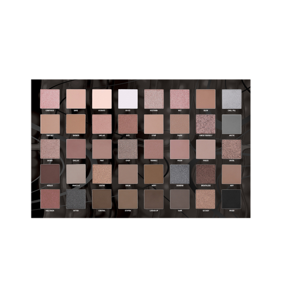 W7 Cool Down - 40 Coolest Shades Pressed Pigment Palette