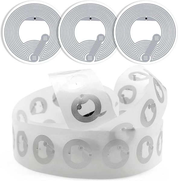 Smart NFC Rewritable Tag Stickers, Compatible with TagMo and Amiibo