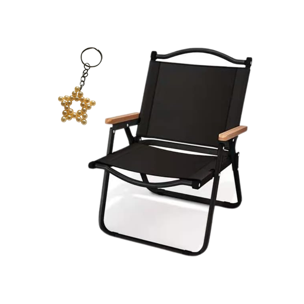 Portable Outdoor Camping foldable Chair and handmade key holder