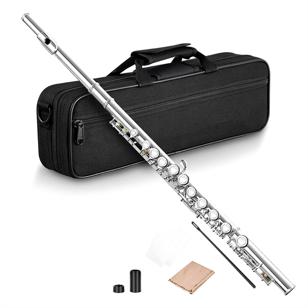 16 Closed Open Holes C Key Professional Transverse Flute
