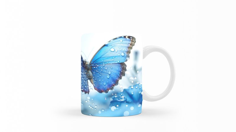 Designer Art Coffee Mug -113-Butterfly