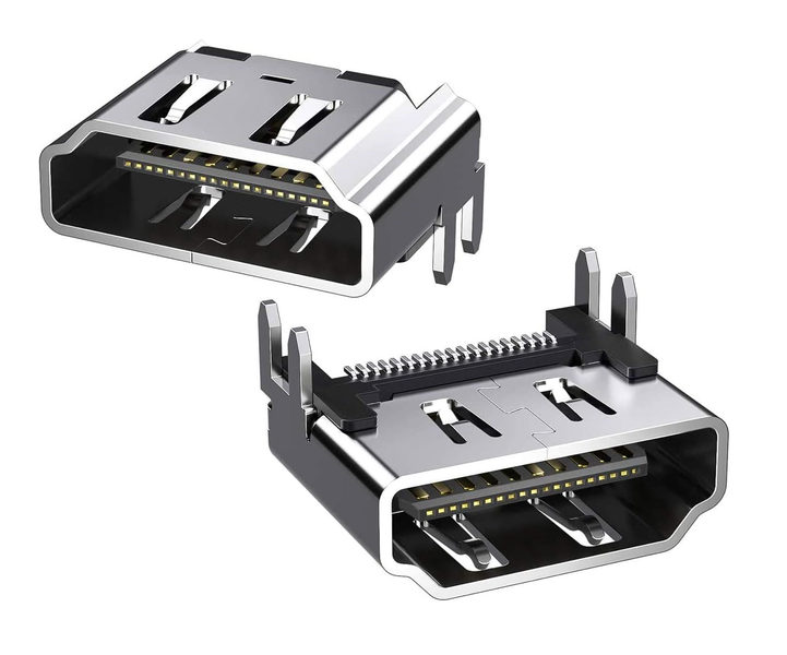 2pcs HDMI Port Socket Interface Connector Replacement for PS4