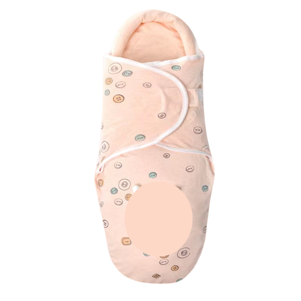 Baby Sleeping Swaddle Bag Head Guard Blanket - 0-6 Months