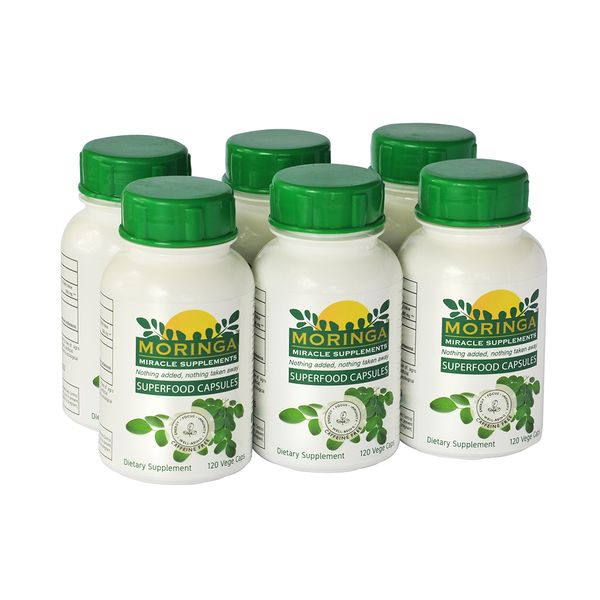 Moringa Capsules 120's x 6 - Dietary Supplement