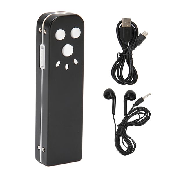 Recorder HD Noise Reduction Small Voice Activated with MP3 Playback 16GB