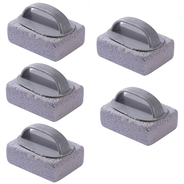 5Pcs Hand-Held Pools Pumice Stone Pool Cleaning Blocks With Handle