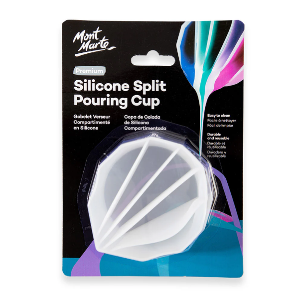 Mont Marte Premium Silicone Split Pouring Cup