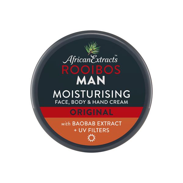 African Extracts Rooibos Man Original Moisturising Face, Body &amp; Hand Cream