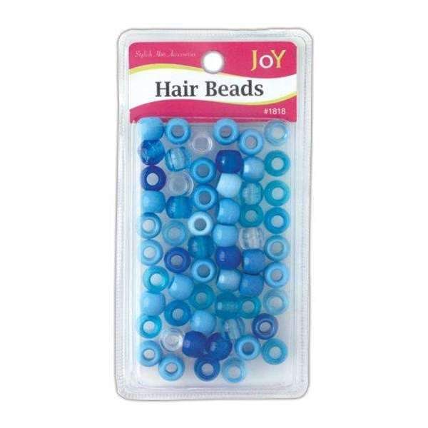 ANN01818 - Joy - Big Round Beads Large Size 60Ct Blue Asst Color - 6 Pack