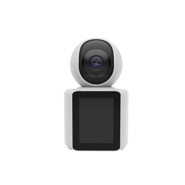 2MP Home Security Camera with Screen, Two-Way Video and One-Tap Calling