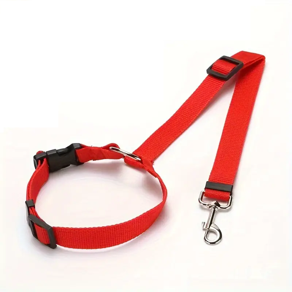 Adjustable Dog / Cat Safety Seat Belt Strap