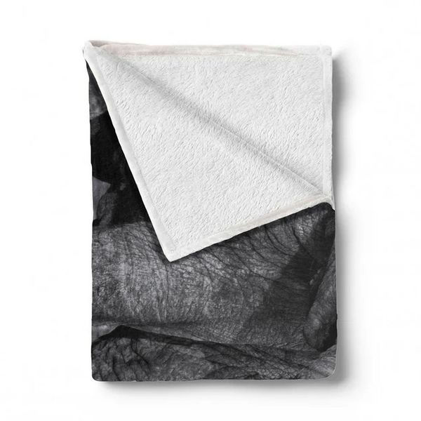 Discovering My Trunk Light Weight Fleece Blanket By Annette Heymans